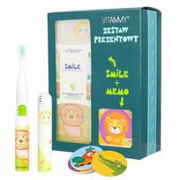 Vaikiškas elektrinis dantų šepetėlis VITAMMY SMILE su dėklu