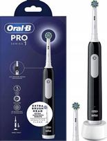 Elektrinis dantų šepetėlis Oral-B Pro Series 1, juodas/baltas, su osciliaciniu veikimu, suaugusiems