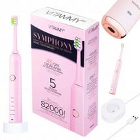 Vaikiškas elektrinis dantų šepetėlis VITAMMY SYMPHONY, rožinis, 5 režimai