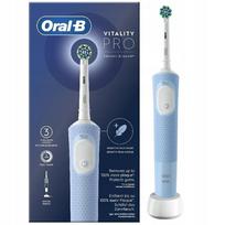Elektriniai dantų šepetėliai Oral B Vitality Pro D103, 2 vnt., mėlyni