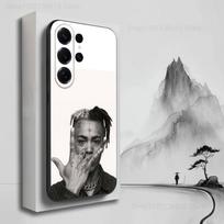 Rapper X-XXXTENTACION Cool Case For Samsung S22,S25,S24,S23,Ultra,FE,S20,S10,Plus,S21,S9,Lite,Soft Silicone Black SamsungS10 white