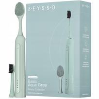 Ultragarsinis dantų šepetėlis SEYSSO BASIC, Aqua Grey, Beauty Collection