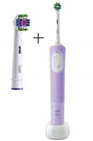 Elektrinis dantų šepetėlis Oral-B Vitality D103, violetinės spalvos, su papildomu antgaliu
