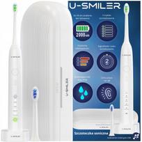 Elektrinis dantų šepetėlio U-SMILER IPX8 dėklas su 2 antgaliais Pro