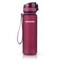 Vandens butelis su filtru Aquaphor City, 500 ml, burgundiškos spalvos