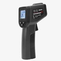 Pramoninis bekontaktis skaitmeninis termometras, metalinis, 50°C–380°C, namams