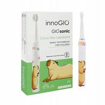 Vaikiškas elektrinis dantų šepetėlis INNOGIO GIOsonic Capybara GIO-460, baltas