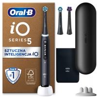 Elektrinis dantų šepetėlis Oral-B iO Series 5, juodas, jautriems dantims
