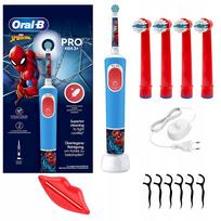 Elektrinis dantų šepetėlis ORAL B Spider-Man Pro 103 Vitality, vaikams