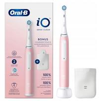 Elektrinis magnetinis dantų šepetėlis Oral-B iO 3 SensiClean, rožinis