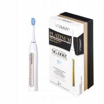 Elektrinis dantų šepetėlis VITAMMY Platinum, įkraunamas, 2 galvutės, 5 režimai