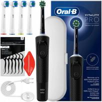 Elektrinis dantų šepetėlis ORAL-B VITALITY PRO D103 su antgalių dėklu