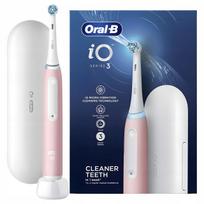 Elektrinis dantų šepetėlis Oral-B iO Series 3, rausvas, su dėklu