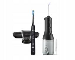 Elektrinis dantų šepetėlis ir irigatorius Philips Sonicare HX3886/43, juodas