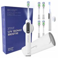 Elektrinis dantų šepetėlis DentalForce su UV dėklu, veikia iki 120 dienų