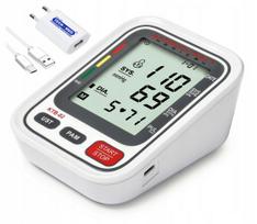 Kraujospūdžio matuoklis TECH-MED, žastinis, aritmijos nustatymas, 2x99 atmintis, USB-C maitinimas