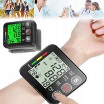 Riešinis kraujospūdžio matuoklis, 2x99 atminties, su indikatoriumi