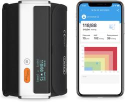 Kraujospūdžio matuoklis ViATOM Armfit Plus su Bluetooth ir EKG, naudojamas su programėle