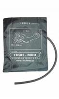 Kraujospūdžio matuoklio manžetė Techmed Maxi Large, 33,3–51 cm, 1 vamzdelis