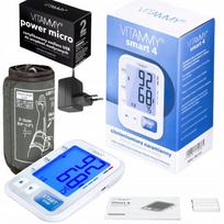 Elektroninis žastinis kraujospūdžio matuoklis VITAMMY SMART 4 su kontrastiniu ekranu