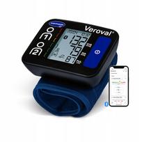 Riešinis kraujospūdžio matuoklis Veroval Compact+ su Bluetooth, LCD ekranas