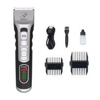 Electric Pet Clippers Cat Dog Hair Shaver Rechargeable Hair Shears Pet Cleaning Products Kit Dogs Grooming Supplies Accessories gray
