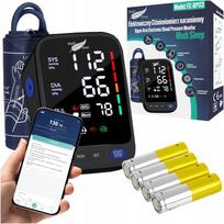 Žastinis kraujospūdžio matuoklis su elektronine „Medi Sleep“ programėle suaugusiems