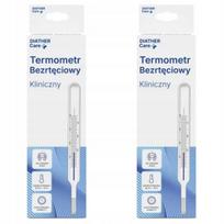 Gyvsidabrio neterpiantis termometras Diather Classic, 2 vnt.