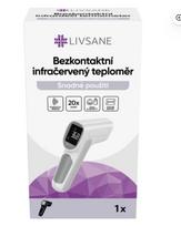 Belaidis infraraudonųjų spindulių termometras LIVSANE