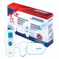 Bekontaktis termometras NOVAMA WHITE T ir nosies aspiratorius NOVAMA WHITE K