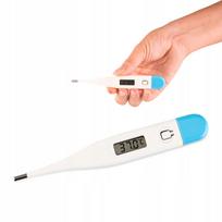 Elektroninis termometras kūno temperatūrai matuoti, su baterija