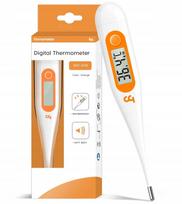 Elektroninis termometras DMT-2032, baltas/oranžinis