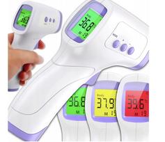 Bekontaktis infraraudonųjų spindulių elektroninis termometras su LCD ekranu