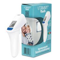 Belaidis termometras VITAMMY HTD8816C, LCD ekranas, matuoja kaktos ir ausies temperatūrą, su signalu