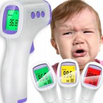 Nekontaktinis medicininis termometras vaikams, elektroninis, infraraudonųjų spindulių