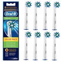 Šepetėlių galvutės Oral-B CROSS ACTION, 8 vnt.