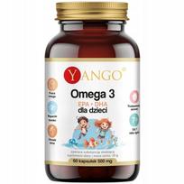 Maisto papildas vaikams Yango Omega 3 EPA + DHA, 60 kapsulių