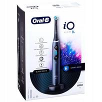 Elektriniai dantų šepetėliai ORAL-B iO 8N, 2 vnt., juodos spalvos