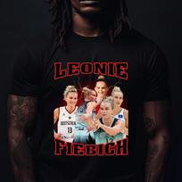 Leonie Fiebich WNBA marškinėliai ir vaikiški marškinėliai: Krepšinio gerbėjo grafinis marškinėlis XL black