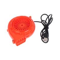 USB Rechargeable Blower Fan Low Noise Portable Cooling Fan for Inflatable Costume Cosplay Themed Party A1
