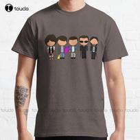 Keanu Through The Ages Vectoreds Bill And Ted Keanu Reeves Point Break John Wick Classic Tshirt Unisexs Poloshirts Xs5xl S black