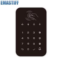 433MHz Wireless Waterproof RFID Keypad with Capacitive Touch for Home Security No white