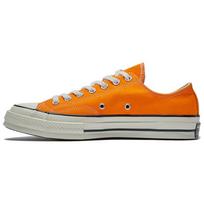 Converse Chuck 70 Chuck 70 Ox Trendy Versatile Abrasion Resistant Low-Top Espadrilles Unisex Yellow 43 orange