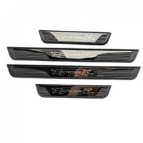 For Toyota Corolla Cross Accessories Protector Door Sill Scuff Plate Trim 2026 gray