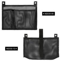 Kayak Mesh Storage Side Pouch Boat Fishing Holder Bag Canoe Mesh Bag black