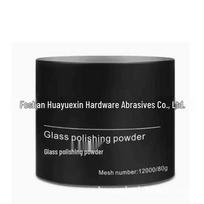 Glass Polishing Powder - Removes Degreasing Film, Water Marks, and Stains from Car Windshields, Windows, and Lights black