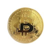 Bitcoin Promotion Coin With Metal Finish And Custom Design For Business And Conference Gifts