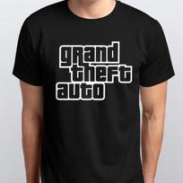 Men's and Women's T-shirts GRAND THEFT AUTO GTA NEW T-SHIRT All sizes S M L XL XXL 3 4 XL Black, White L black