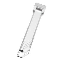 Model Scraper Fit for Bambu Lab X1 3D Printer SK5 Steel Blade Anodized Aluminum Handle Printing Model Removal Tool white