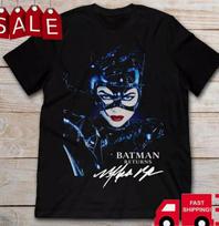 Michelle Pfeiffer Batman Returns Catwoman T Shirt Full Size Unisex T-Shirt M